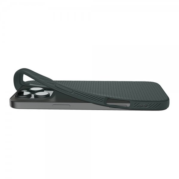 Spigen iPhone 16 Pro Skal Liquid Air Abyss Green