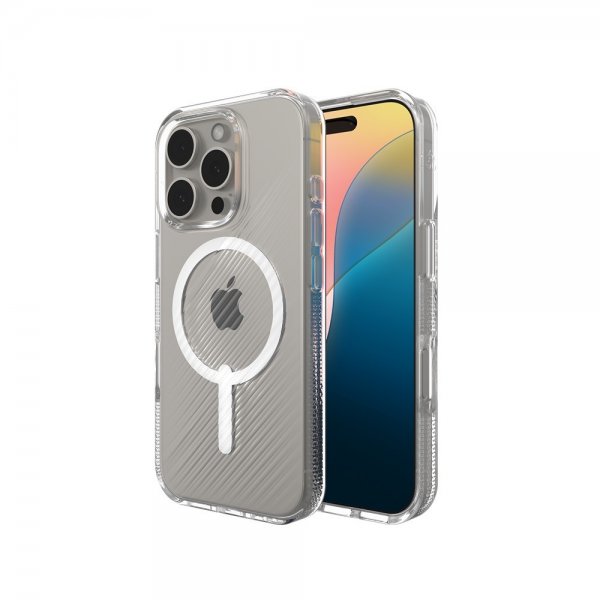ZAGG iPhone 16 Pro Skal Luxe Snap Transparent