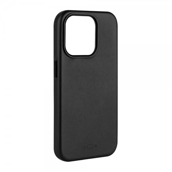 Fixed iPhone 16 Pro Skal MagLeather Svart