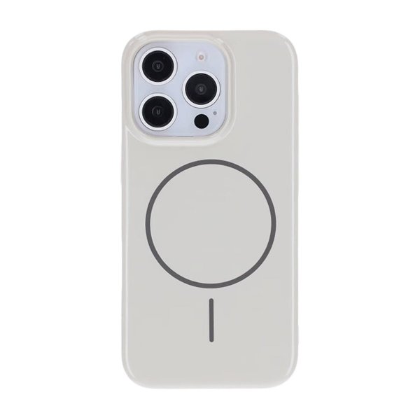 iPhone 16 Pro Skal TPU MagSafe Blank Vit
