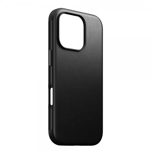 Nomad iPhone 16 Pro Skal Modern Leather Case Svart