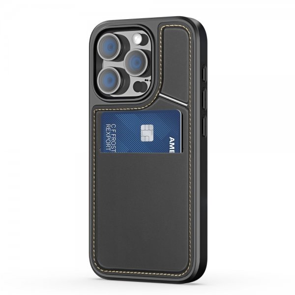 Dux Ducis iPhone 16 Pro Skal Rafi II Series MagSafe Svart