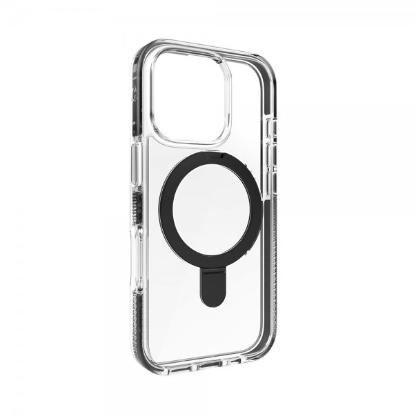 ZAGG iPhone 16 Pro Skal Santa Cruz Snap Ring Stand Svart