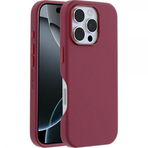 Otterbox iPhone 16 Pro Skal Symmetry Cactus Leather MagSafe Foxberry