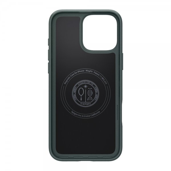Spigen iPhone 16 Pro Skal Thin Fit MagFit Abyss Green