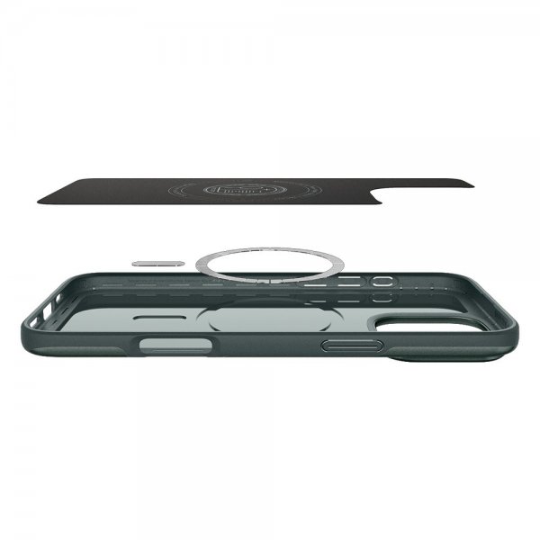 Spigen iPhone 16 Pro Skal Thin Fit MagFit Abyss Green