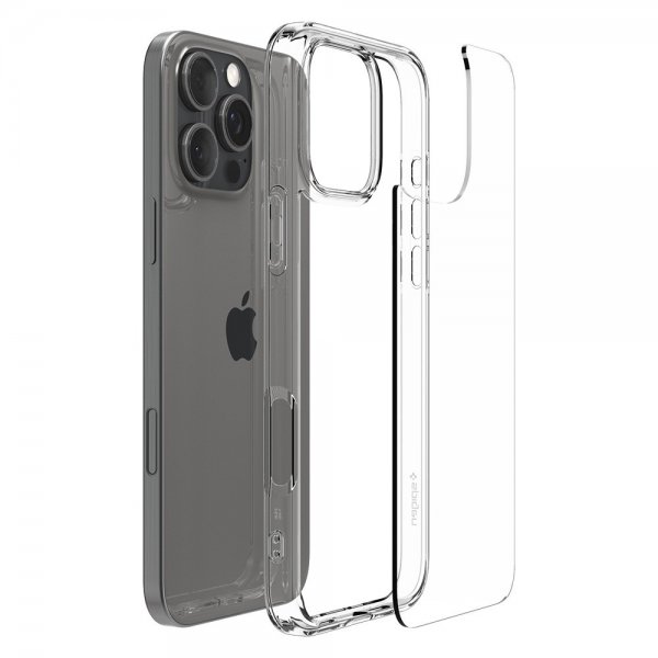 Spigen iPhone 16 Pro Skal Ultra Hybrid Crystal Clear