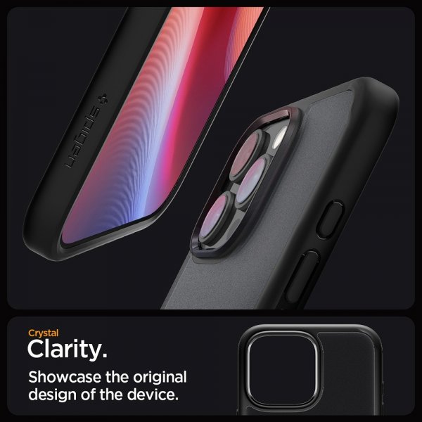 Spigen iPhone 16 Pro Skal Ultra Hybrid Frost Black