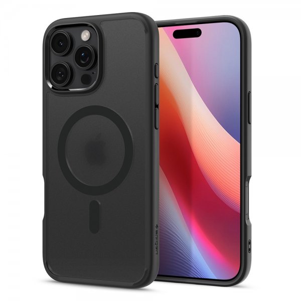 Spigen iPhone 16 Pro Skal Ultra Hybrid MagFit Frost Black