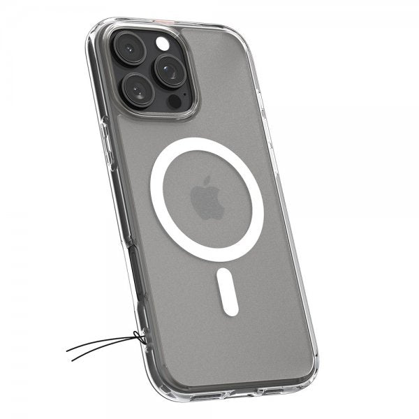 Spigen iPhone 16 Pro Skal Ultra Hybrid MagFit Frost Clear