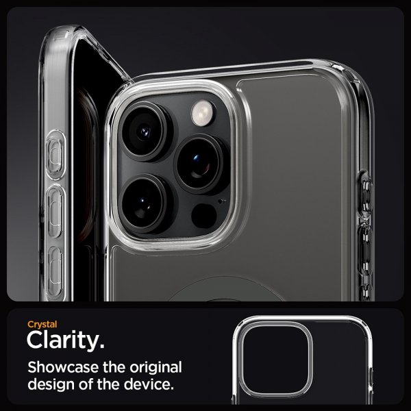 Spigen iPhone 16 Pro Skal Ultra Hybrid MagFit Graphite