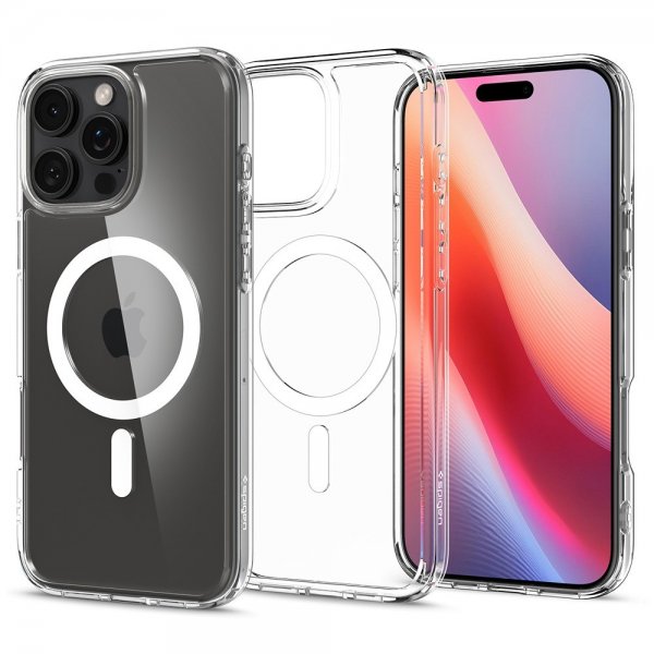 Spigen iPhone 16 Pro Skal Ultra Hybrid MagFit Vit