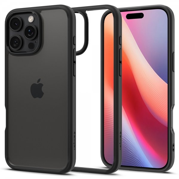 Spigen iPhone 16 Pro Skal Ultra Hybrid Matte Svart