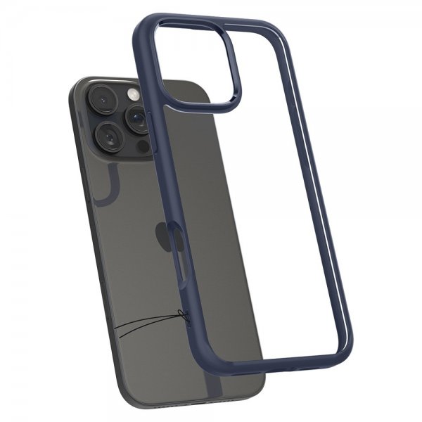 Spigen iPhone 16 Pro Skal Ultra Hybrid Navy Blue