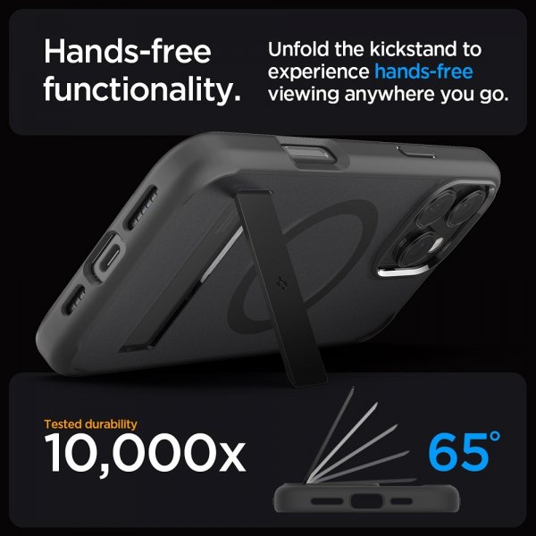 Spigen iPhone 16 Pro Skal Ultra Hybrid S MagFit Frost Black