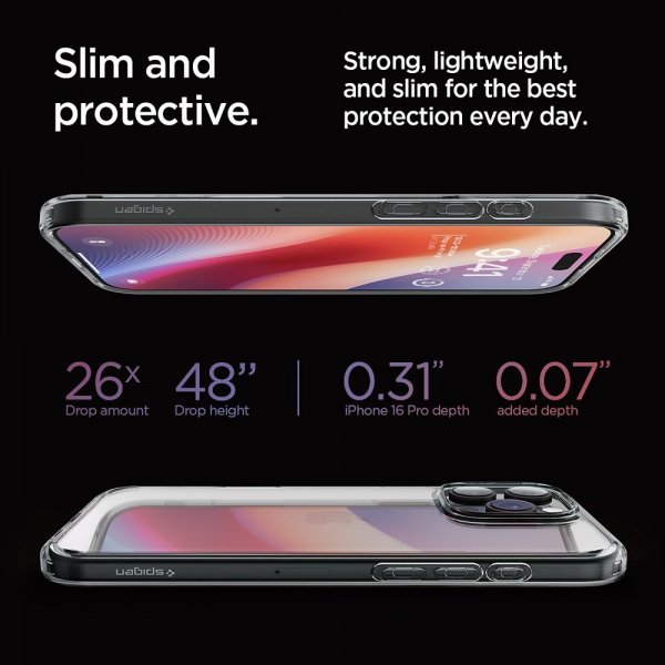 Spigen iPhone 16 Pro Skal Ultra Hybrid Space Crystal