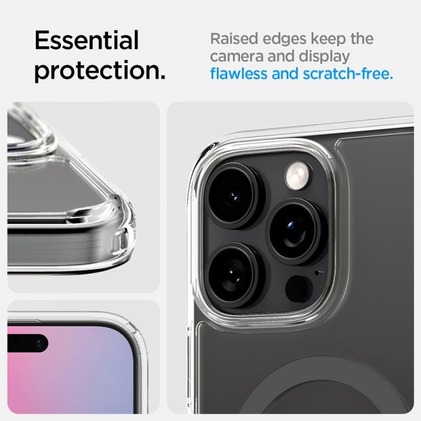 Spigen iPhone 16 Pro Skal Ultra Hybrid T MagFit Graphite