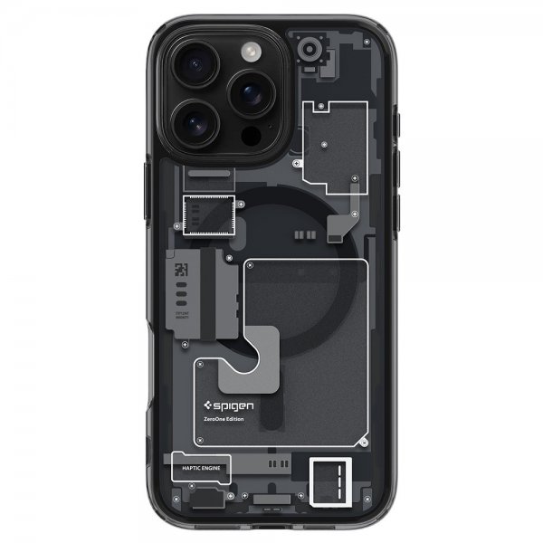Spigen iPhone 16 Pro Skal Ultra Hybrid Zero One MagFit Svart