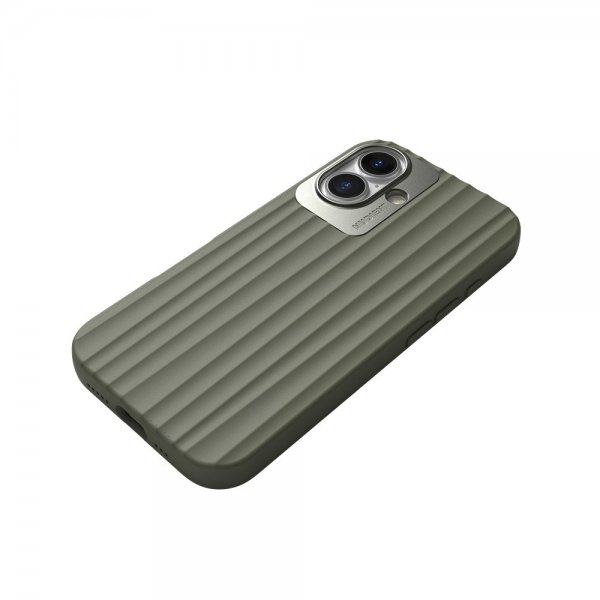 Nudient iPhone 16 Skal Bold MagSafe Olive Green