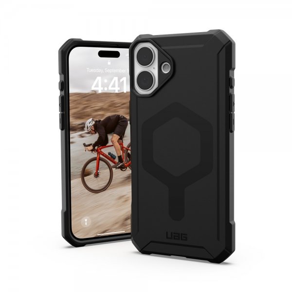 Urban Armor Gear (UAG) iPhone 16 Skal Essential Armor MagSafe Svart