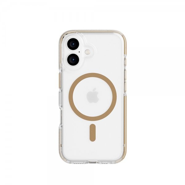 Tech21 iPhone 16 Skal EvoCrystal MagSafe Guld