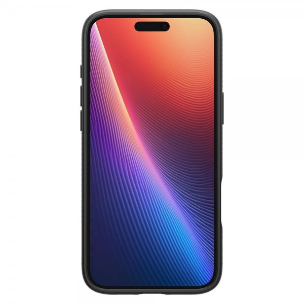 Spigen iPhone 16 Skal Liquid Air Matte Black