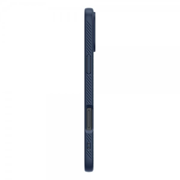 Spigen iPhone 16 Skal Liquid Air Navy Blue