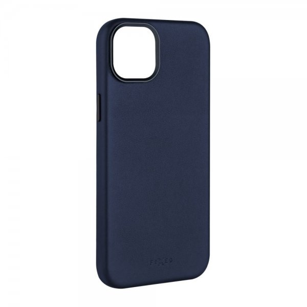 Fixed iPhone 16 Skal MagLeather Blå