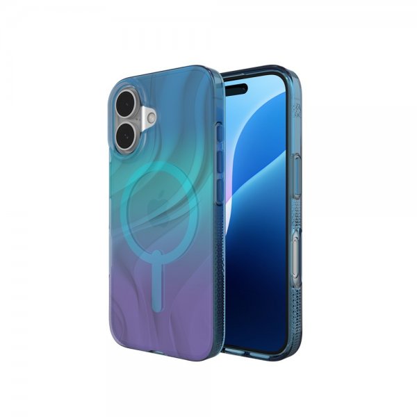 ZAGG iPhone 16 Skal Milan Snap Deep Aurora