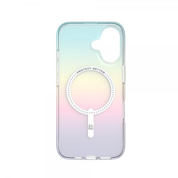 ZAGG iPhone 16 Skal Milan Snap Iridescent