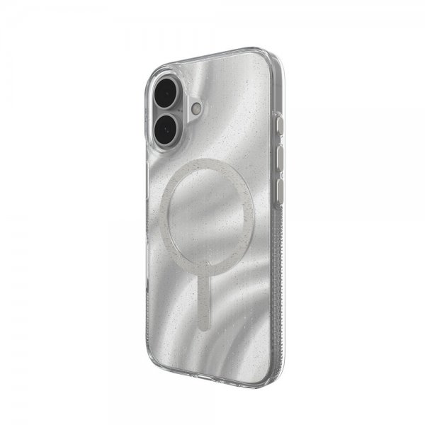 ZAGG iPhone 16 Skal Milan Snap Swirl Glitter