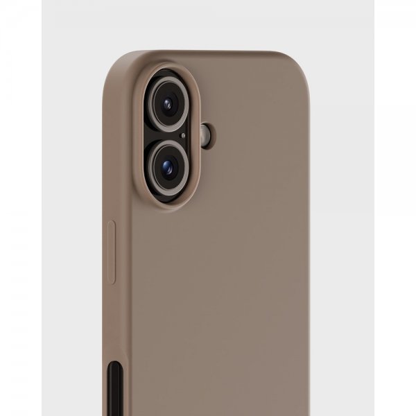 holdit iPhone 16 Skal Silikon Mocha Brown