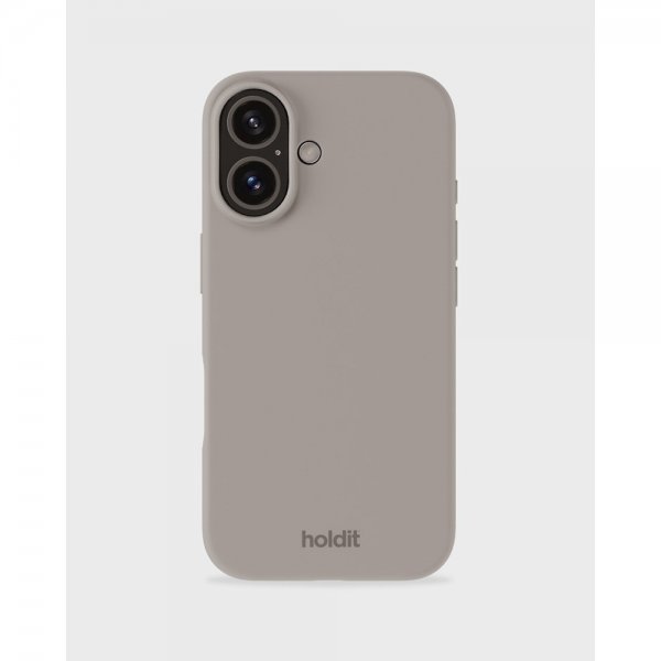 holdit iPhone 16 Skal Silikon Taupe