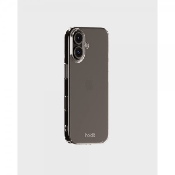 holdit iPhone 16 Skal Slim Case Transparent