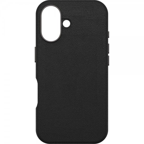 Otterbox iPhone 16 Skal Symmetry Cactus Leather MagSafe Noir Ash