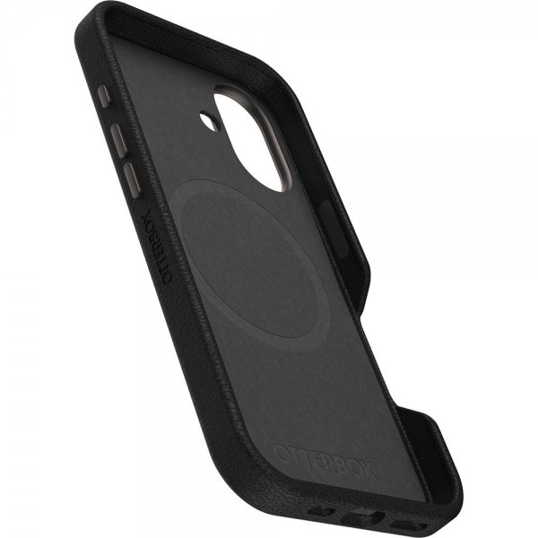 Otterbox iPhone 16 Skal Symmetry Cactus Leather MagSafe Noir Ash