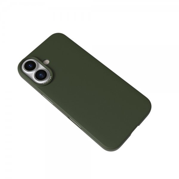 Nudient iPhone 16 Skal Thin Case MagSafe Pine Green