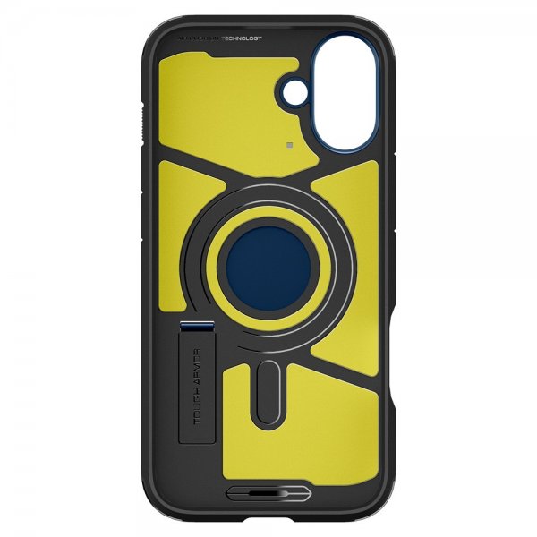 Spigen iPhone 16 Skal Tough Armor MagFit Navy Blue