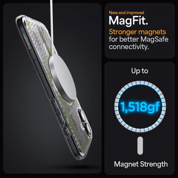 Spigen iPhone 16 Skal Ultra Hybrid MagFit Digital Camo