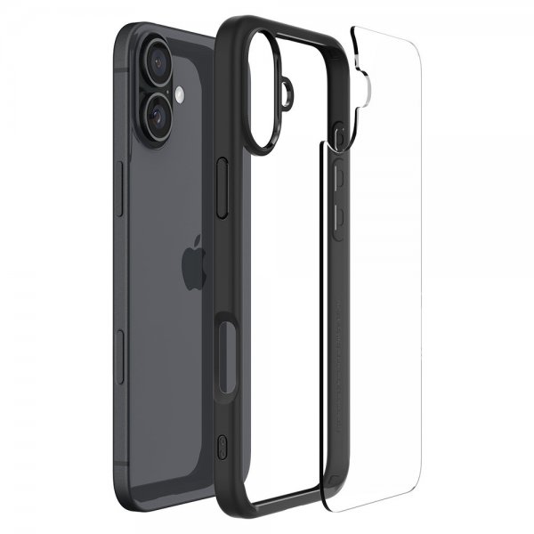 Spigen iPhone 16 Skal Ultra Hybrid Matte Svart
