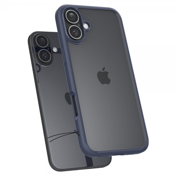 Spigen iPhone 16 Skal Ultra Hybrid Navy Blue