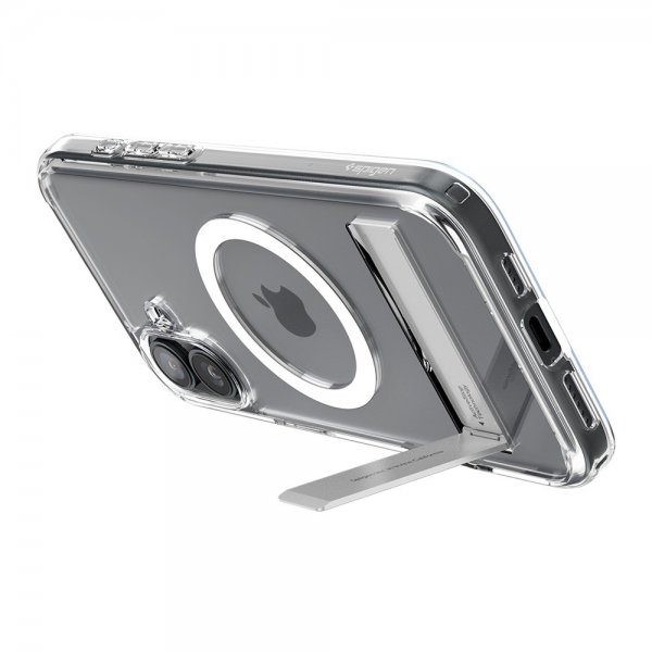 Spigen iPhone 16 Skal Ultra Hybrid S MagFit Crystal Clear