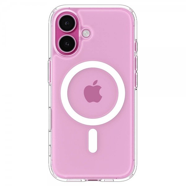 Spigen iPhone 16 Skal Ultra Hybrid T MagFit Clear White