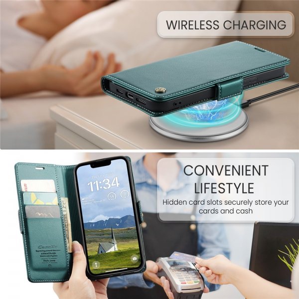 CaseMe iPhone 16e/17e Fodral 023 Series Grön