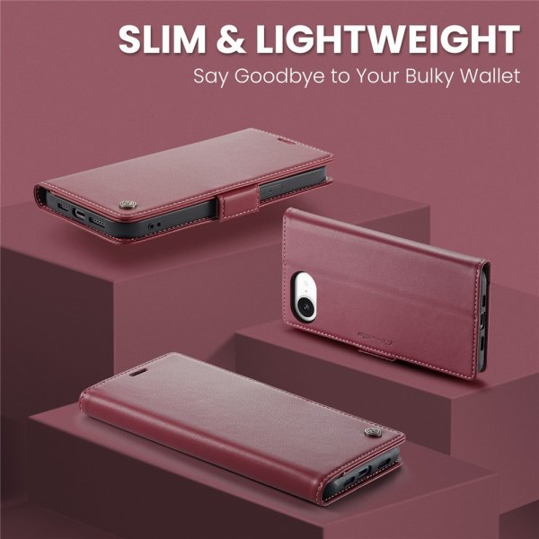 CaseMe iPhone 16e/17e Fodral 023 Series Röd