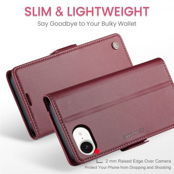 CaseMe iPhone 16e/17e Fodral 023 Series Röd
