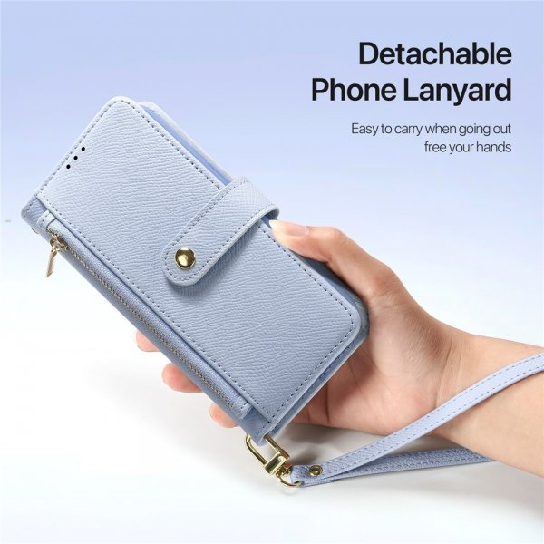 Dux Ducis iPhone 16e/17e Fodral 2-i-1 Lawa Series MagSafe Blå