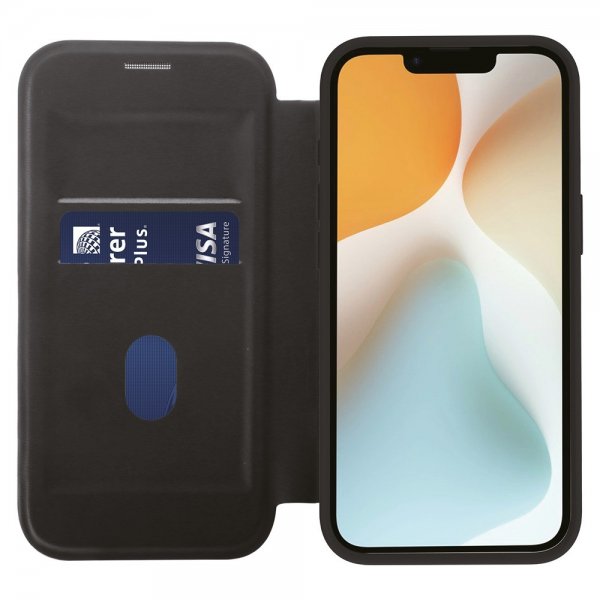 Vivanco iPhone 16e/17e Fodral Mag Wallet Svart