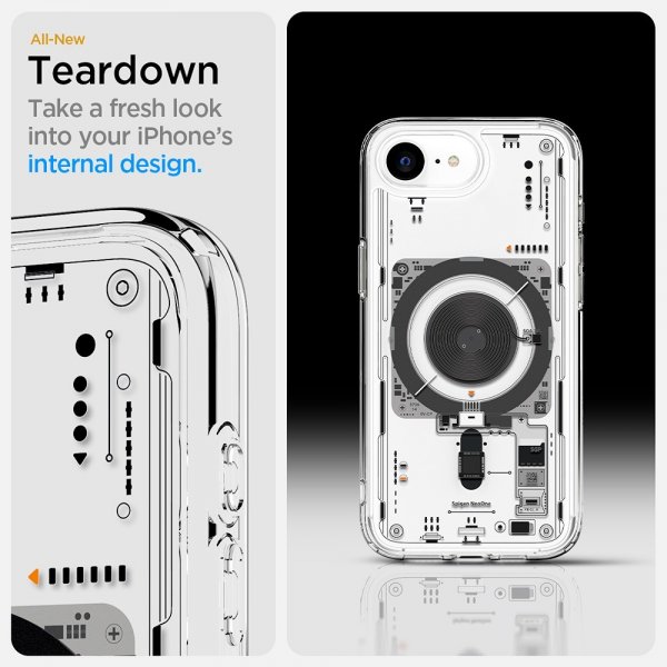 Spigen iPhone 16e/iPhone 17e Skal Ultra Hybrid Neo One MagFit