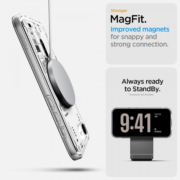 Spigen iPhone 16e/iPhone 17e Skal Ultra Hybrid Neo One MagFit